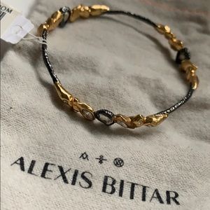 Alexis Bittar crystal bangle